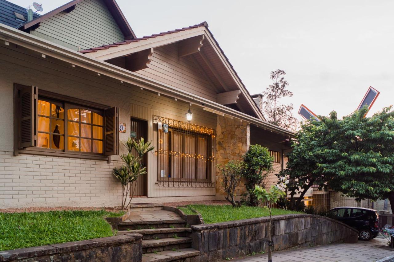Casa Wilma Dinnebier Hospedagem Gramado Esterno foto